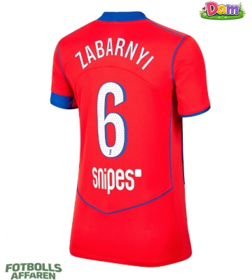 Paris Saint-Germain Illia Zabarnyi #6 Tredje Tröja Kvinnor 2025-26 Kortärmad
